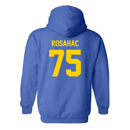 Delaware - NCAA Football : Noah Rosahac - Classic Shersey Hooded Sweatshirt-1
