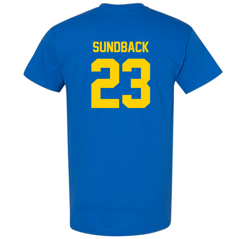 Delaware - NCAA Women's Basketball : Grace Sundback - Classic Shersey T-Shirt-1