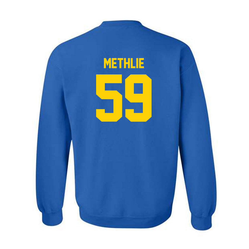 Delaware - NCAA Football : Patrick Methlie - Classic Shersey Crewneck Sweatshirt-1