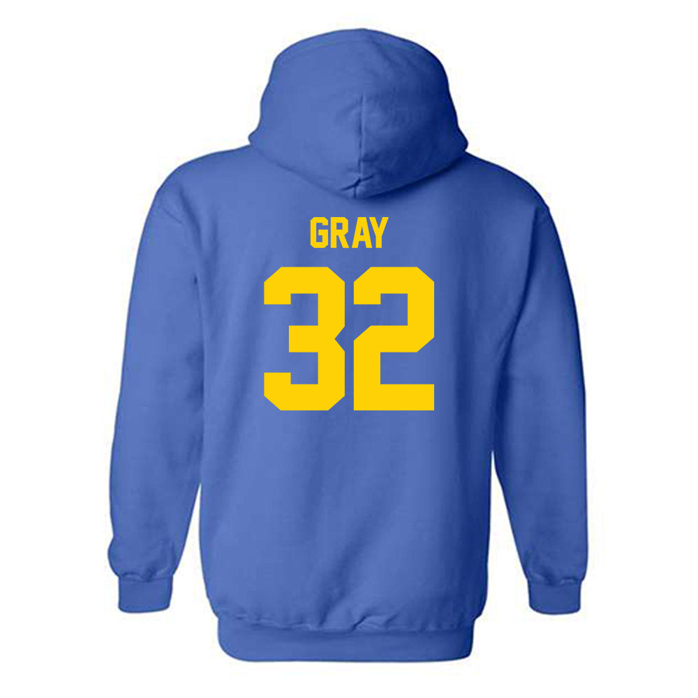 Delaware - NCAA Women's Volleyball : Jayda Gray - Classic Shersey Hooded Sweatshirt-1