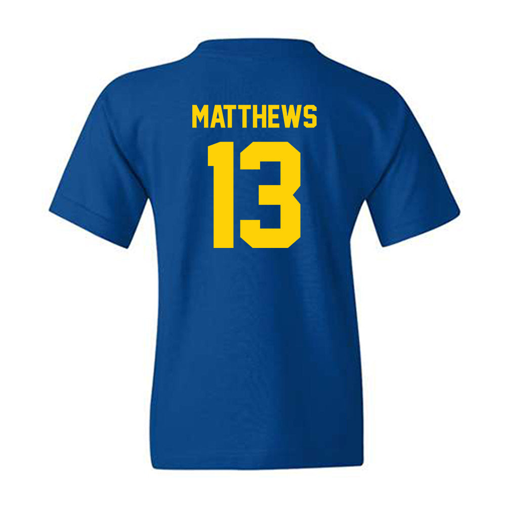 Delaware - NCAA Football : Noah Matthews - Classic Shersey Youth T-Shirt-1