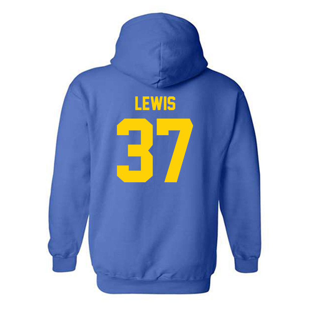 Delaware - NCAA Baseball : Evan Lewis - Hooded Sweatshirt