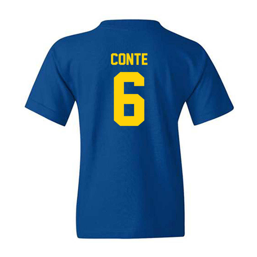 Delaware - NCAA Men's Lacrosse : Scott Conte - Classic Shersey Youth T-Shirt-1