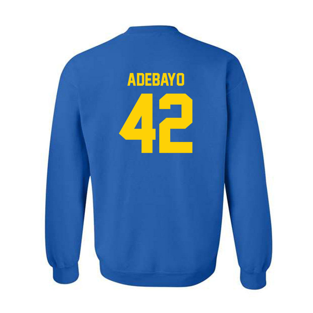 Delaware - NCAA Football : Alexander Adebayo - Classic Shersey Crewneck Sweatshirt-1