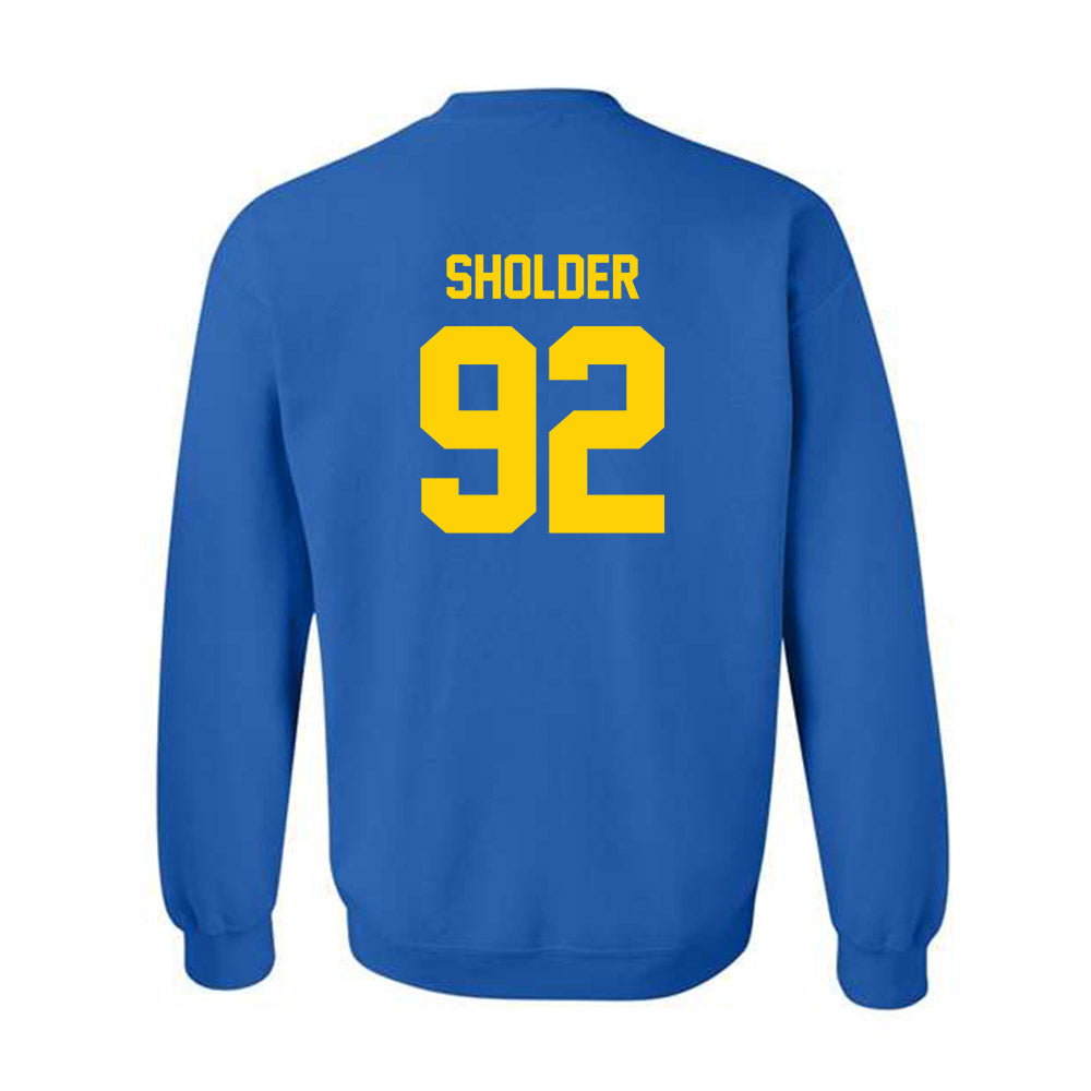 Delaware - NCAA Football : Sky Sholder - Classic Shersey Crewneck Sweatshirt