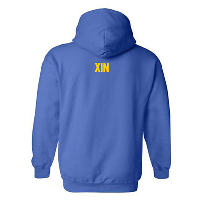 Delaware - NCAA Men's Golf : Chikun Xin - Classic Shersey Hooded Sweatshirt-1