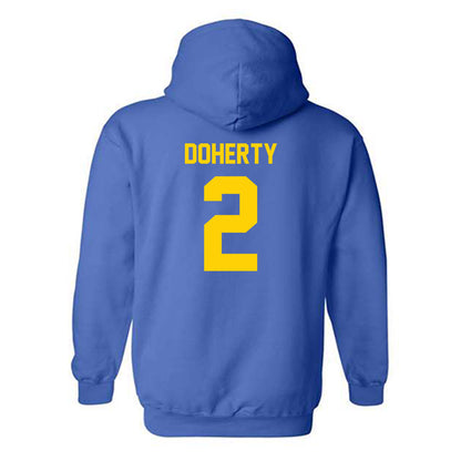 Delaware - NCAA Baseball : Connor Doherty - Classic Shersey Hooded Sweatshirt-1