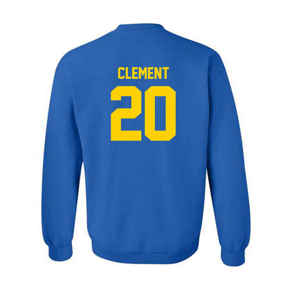 Delaware - NCAA Women's Basketball : Claudia Clement - Classic Shersey Crewneck Sweatshirt-1