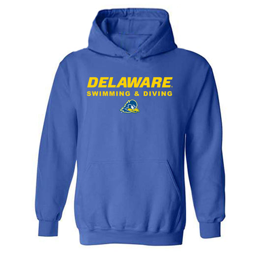 Delaware - NCAA Men's Swimming & Diving : Denys Mialkovskyi - Classic Shersey Hooded Sweatshirt-0