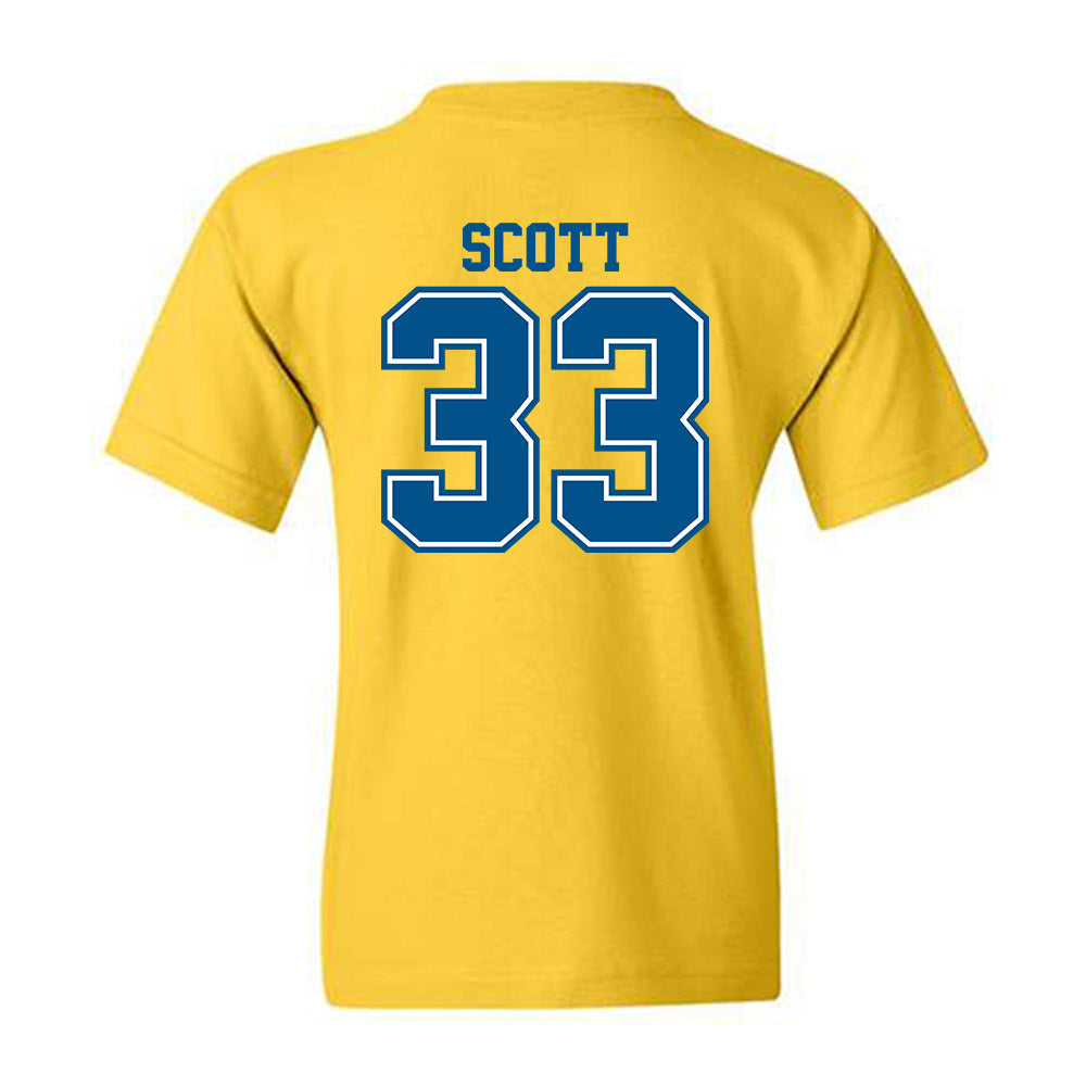 Delaware - NCAA Football : Trace Scott - Classic Shersey Youth T-Shirt-3