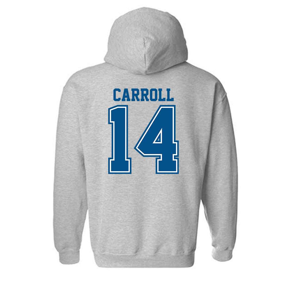 Delaware - NCAA Women's Basketball : Amiya Carroll - Classic Shersey Hooded Sweatshirt-1