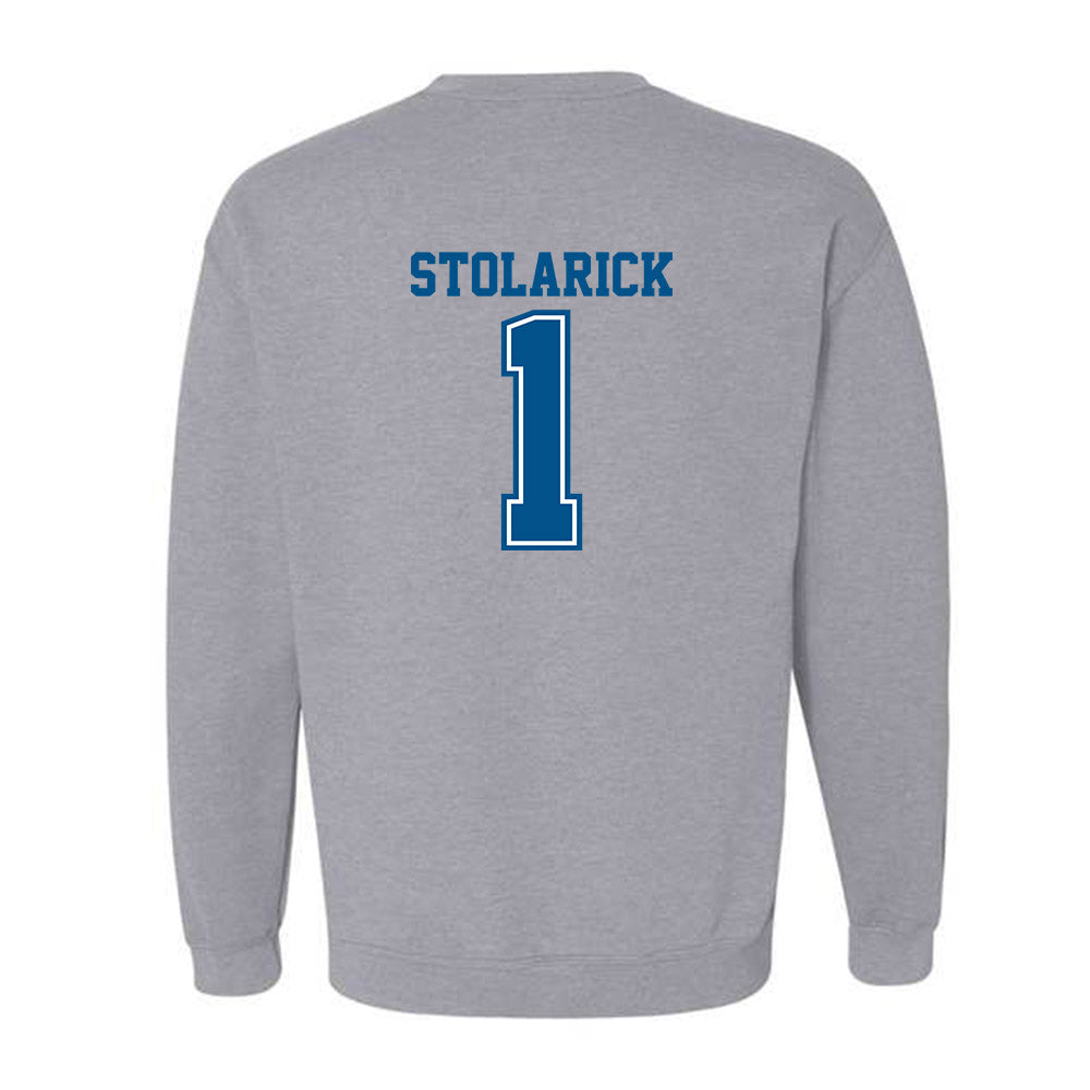 Delaware - NCAA Women's Lacrosse : Stella Stolarick - Classic Shersey Crewneck Sweatshirt-1