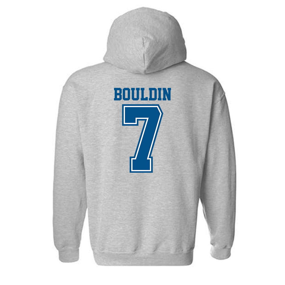 Delaware - NCAA Baseball : Evan Bouldin - Classic Shersey Hooded Sweatshirt-1