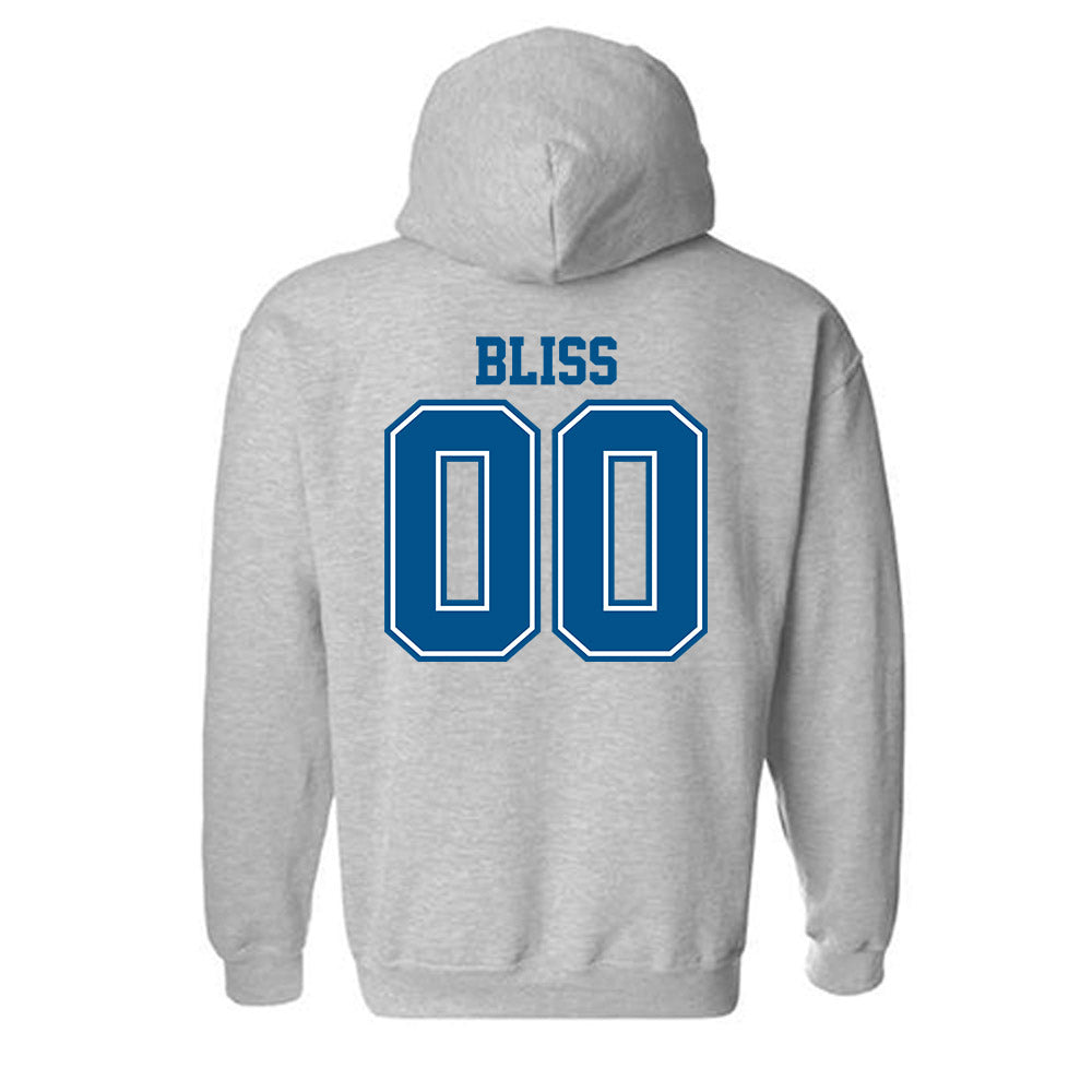 Delaware - NCAA Men's Basketball : Christian Bliss - Classic Shersey Hooded Sweatshirt-1