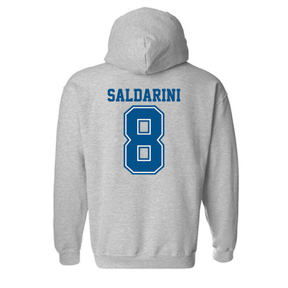 Delaware - NCAA Women's Soccer : Cassie Saldarini - Classic Shersey Hooded Sweatshirt-1