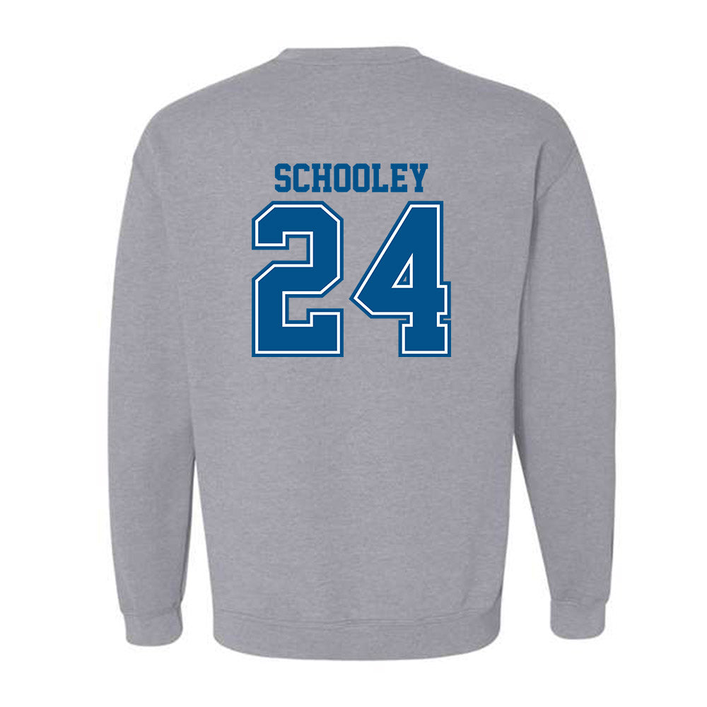 Delaware - NCAA Ice Hockey : Taylor Schooley - Classic Shersey Crewneck Sweatshirt-1