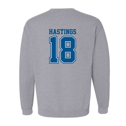 Delaware - NCAA Men's Soccer : TJ Hastings - Crewneck Sweatshirt