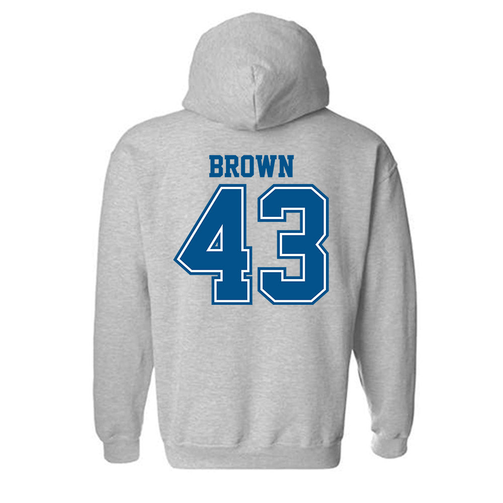 Delaware - NCAA Football : Luke Brown - Classic Shersey Hooded Sweatshirt
