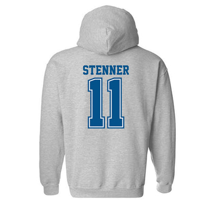 Delaware - NCAA Men's Soccer : Marius Stenner - Classic Shersey Hooded Sweatshirt-1