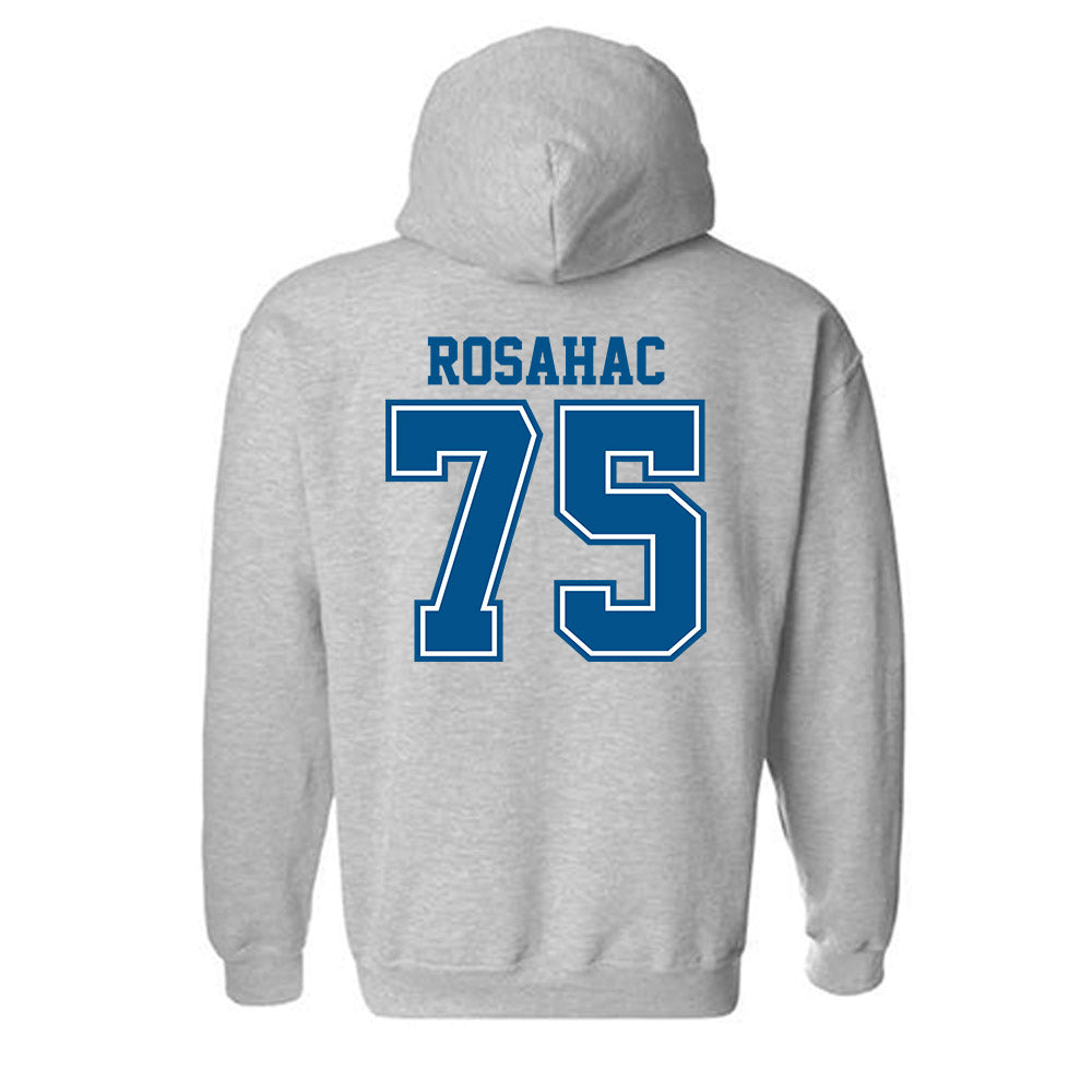 Delaware - NCAA Football : Noah Rosahac - Classic Shersey Hooded Sweatshirt-1