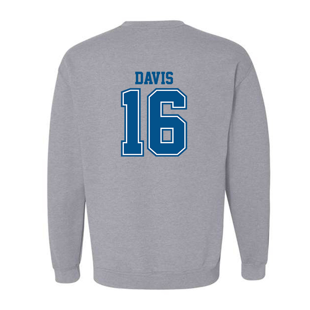 Delaware - NCAA Baseball : Vincent Davis - Classic Shersey Crewneck Sweatshirt-1