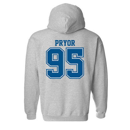 Delaware - NCAA Football : Micah Pryor - Classic Shersey Hooded Sweatshirt-1
