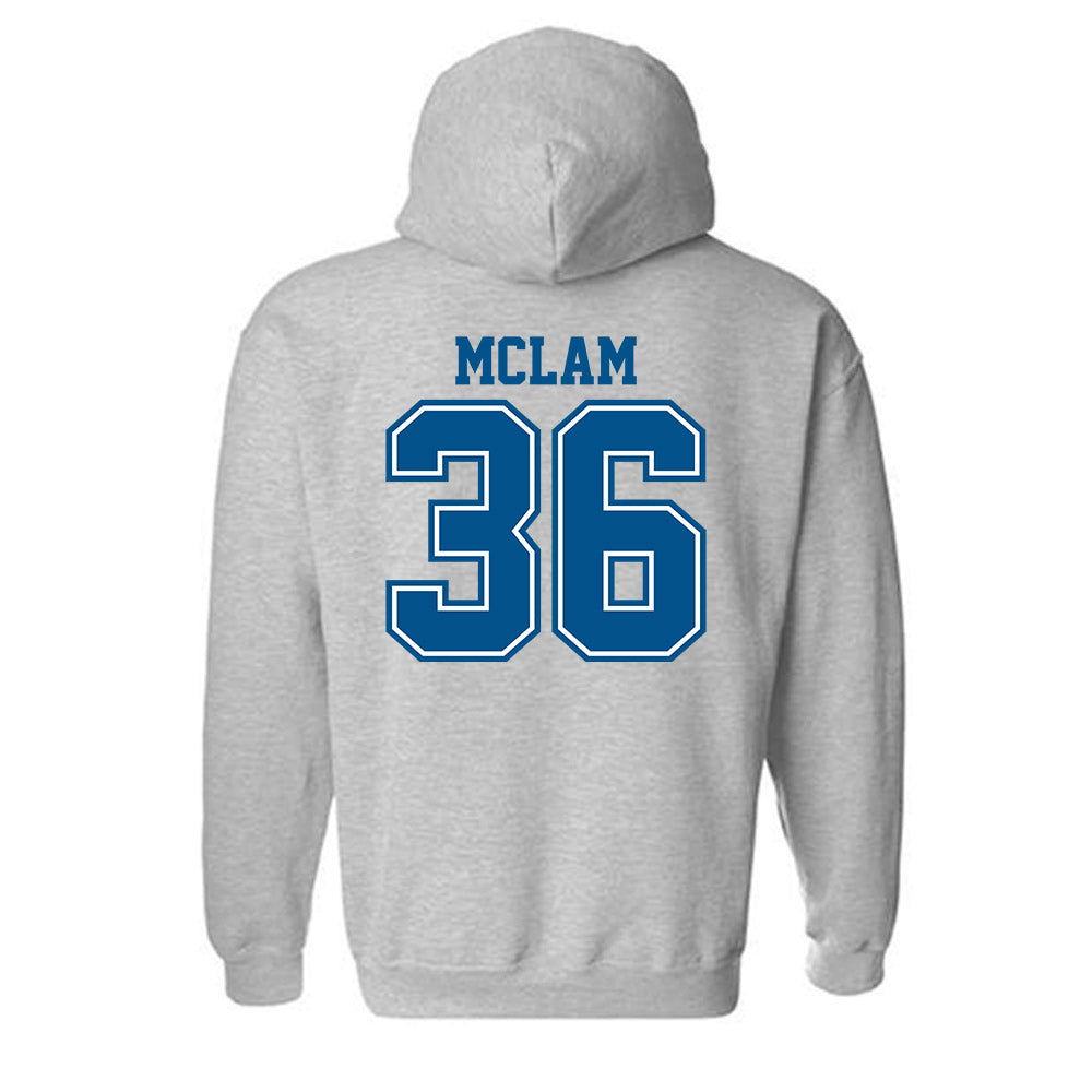Delaware - NCAA Women's Lacrosse : Emma McLam - Classic Shersey Hooded Sweatshirt-1
