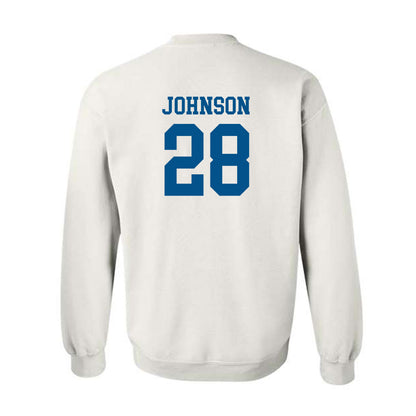 Delaware - NCAA Men's Soccer : Mikey Johnson - Classic Shersey Crewneck Sweatshirt-1