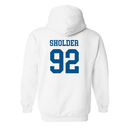 Delaware - NCAA Football : Skyler Sholder - Classic Shersey Hooded Sweatshirt