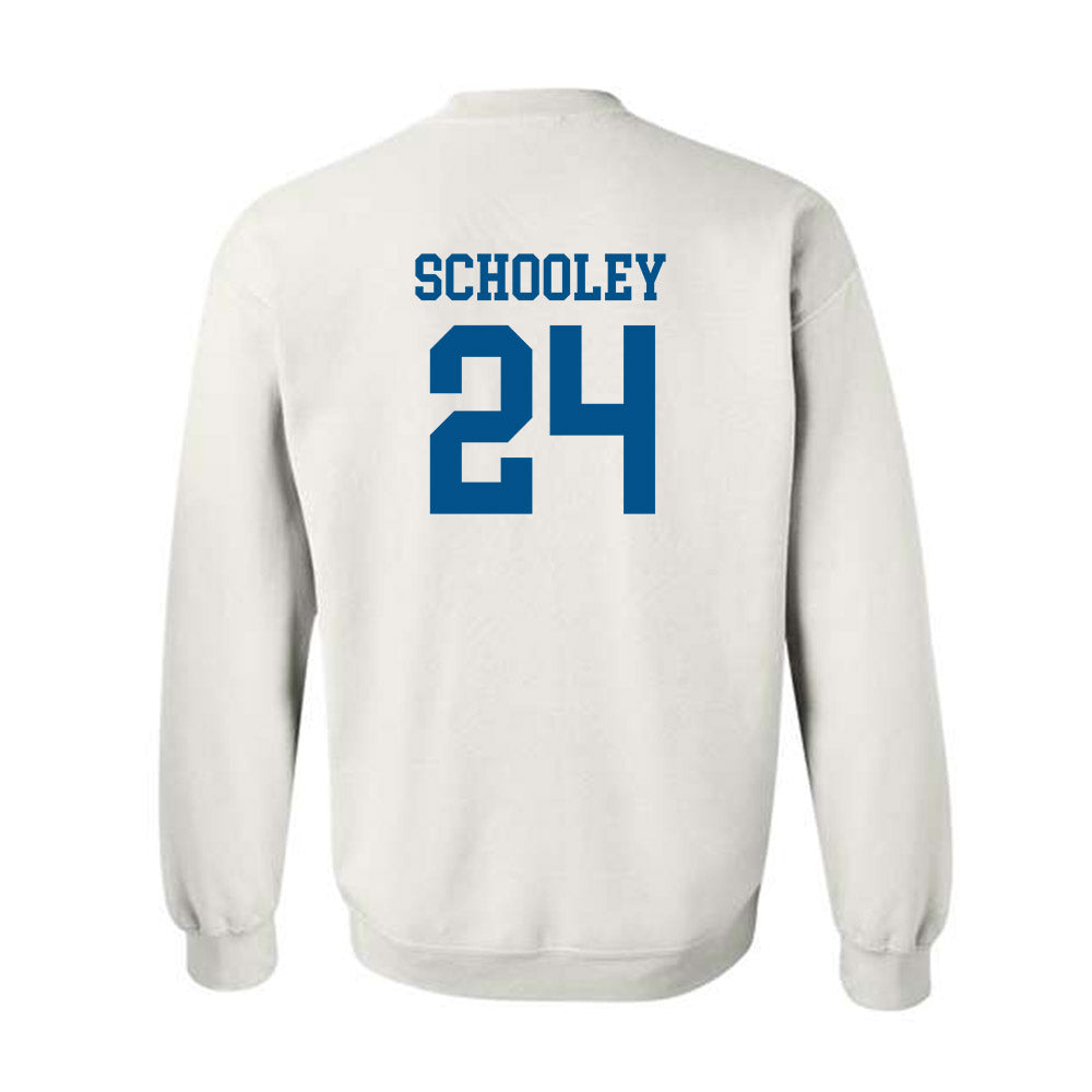 Delaware - NCAA Ice Hockey : Taylor Schooley - Classic Shersey Crewneck Sweatshirt-1