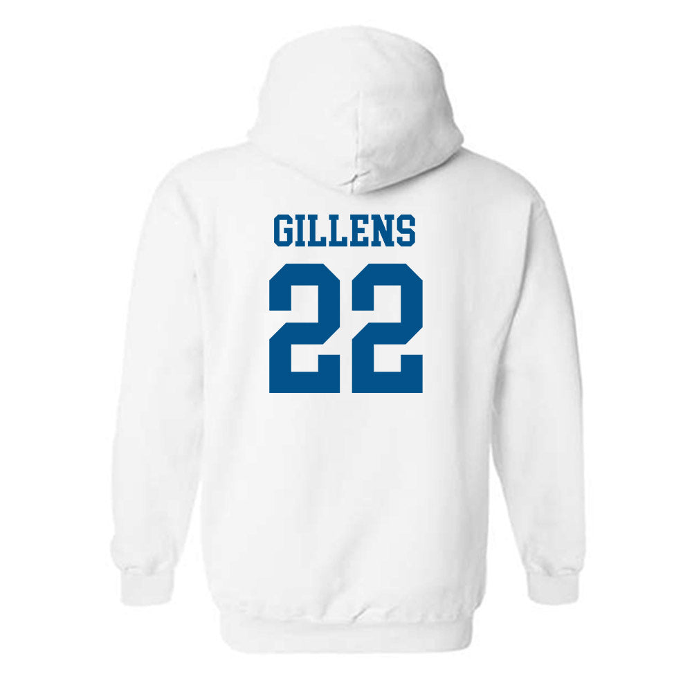 Delaware - NCAA Women's Volleyball : Anna Gillens - Classic Shersey Hooded Sweatshirt-1