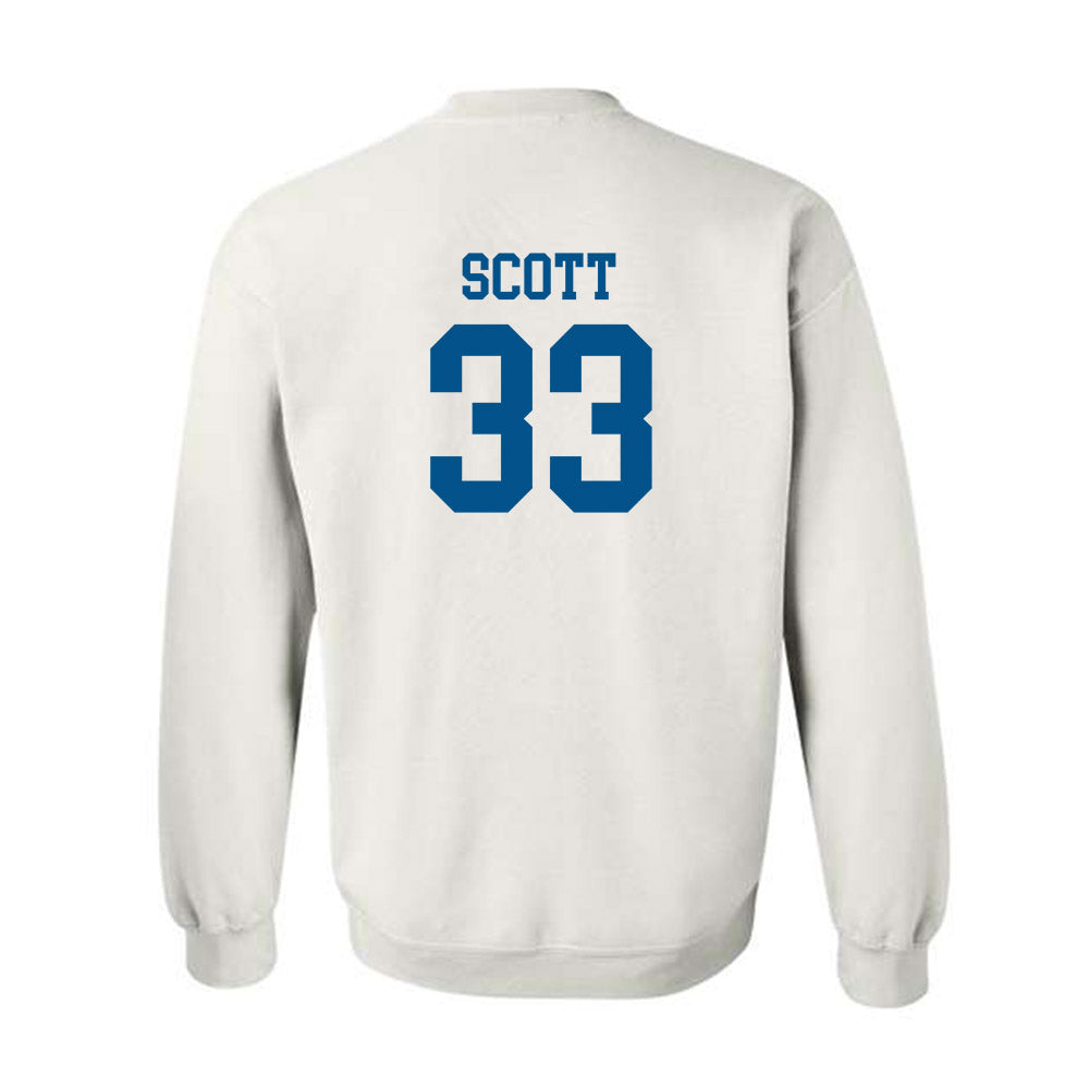 Delaware - NCAA Football : Trace Scott - Classic Shersey Crewneck Sweatshirt-1