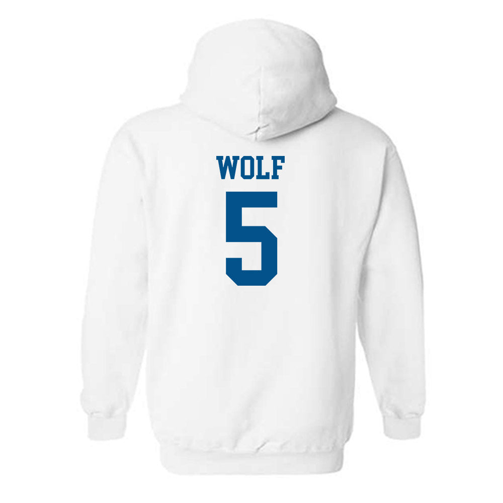 Delaware - NCAA Baseball : Jeremy Wolf - Classic Shersey Hooded Sweatshirt-1