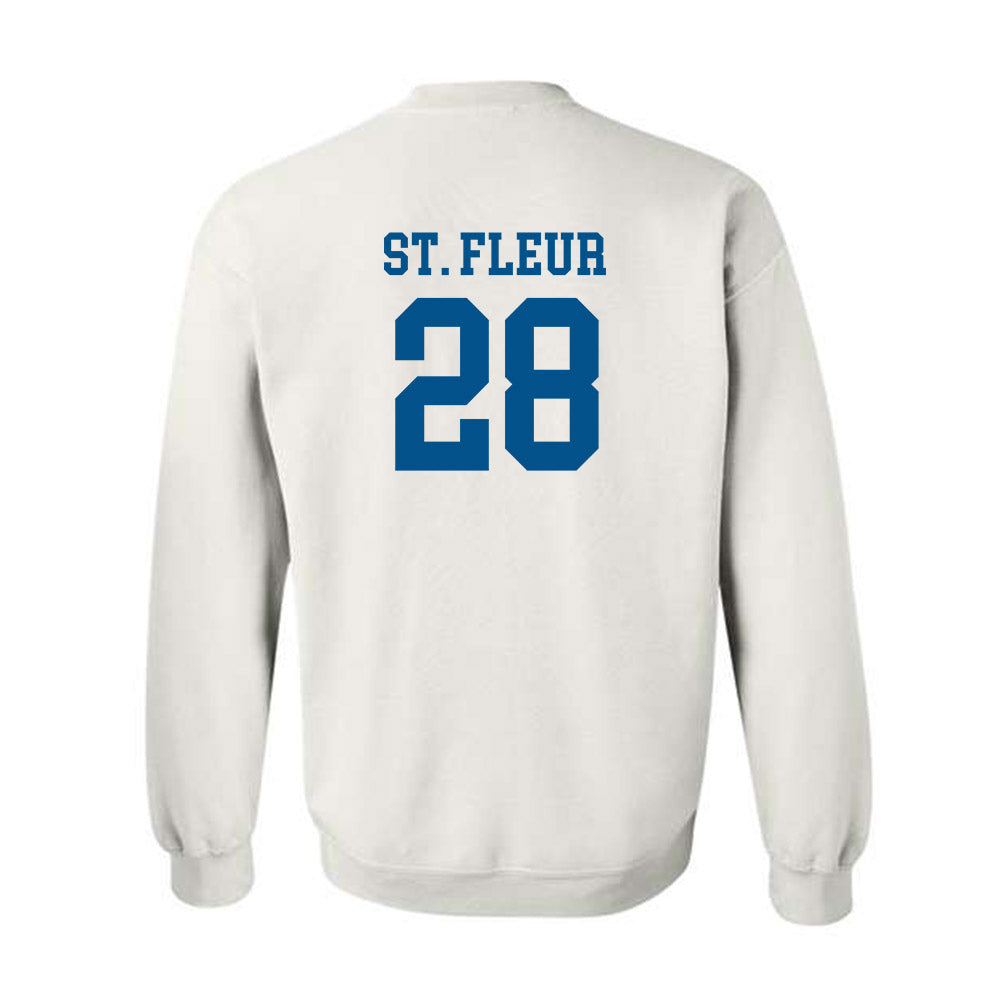 Delaware - NCAA Football : Saeed St. Fleur - Classic Shersey Crewneck Sweatshirt