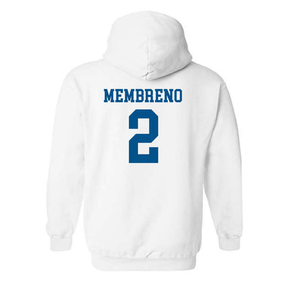 Delaware - NCAA Women's Volleyball : Kristyn Membreno - Classic Shersey Hooded Sweatshirt-1
