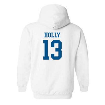 Delaware - NCAA Women's Volleyball : Taylor Holly - Classic Shersey Hooded Sweatshirt-1