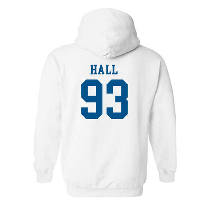 Delaware - NCAA Football : Jack Hall - Classic Shersey Hooded Sweatshirt
