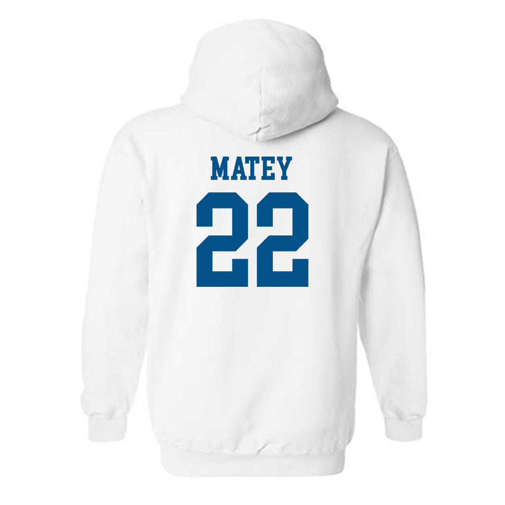 Delaware - NCAA Women's Lacrosse : Mary Matey - Classic Shersey Hooded Sweatshirt-1