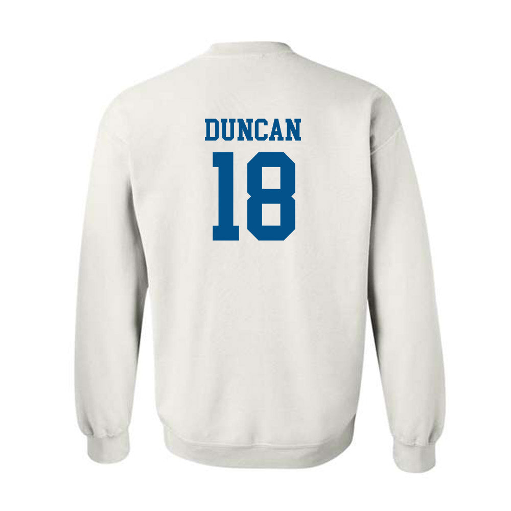 Delaware - NCAA Men's Lacrosse : Drew Duncan - Classic Shersey Crewneck Sweatshirt-1