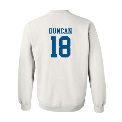 Delaware - NCAA Men's Lacrosse : Drew Duncan - Classic Shersey Crewneck Sweatshirt-1