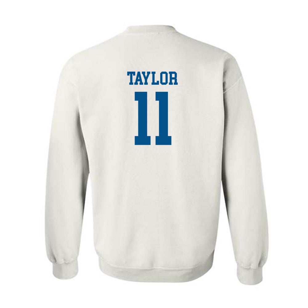 Delaware - NCAA Men's Basketball : Jayden Taylor - Classic Shersey Crewneck Sweatshirt-1