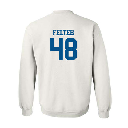 Delaware - NCAA Men's Lacrosse : Casey Felter - Classic Shersey Crewneck Sweatshirt-1