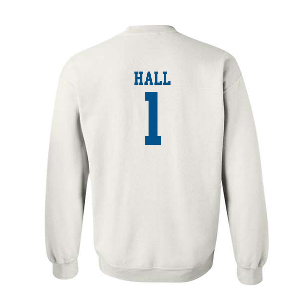 Delaware - NCAA Women's Soccer : Sophia Hall - Classic Shersey Crewneck Sweatshirt-1