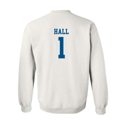 Delaware - NCAA Women's Soccer : Sophia Hall - Classic Shersey Crewneck Sweatshirt-1