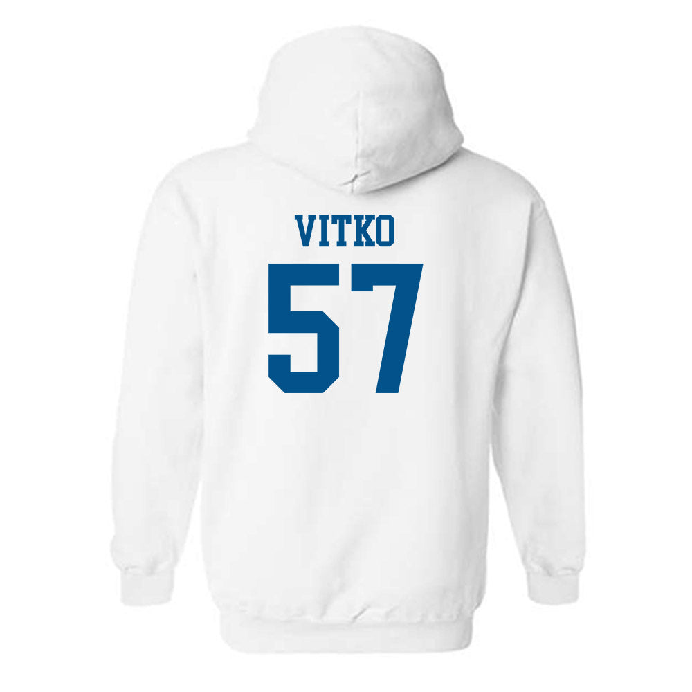 Delaware - NCAA Football : Noah Vitko - Classic Shersey Hooded Sweatshirt