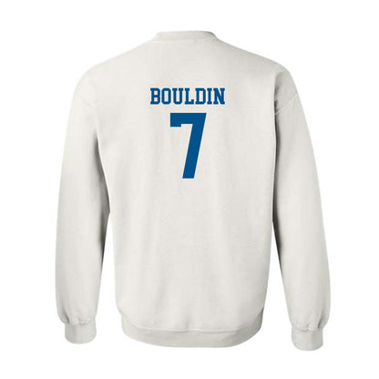 Delaware - NCAA Baseball : Evan Bouldin - Classic Shersey Crewneck Sweatshirt-1