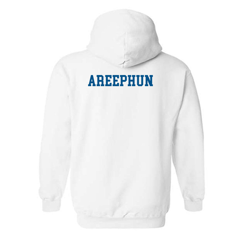 Delaware - NCAA Men's Golf : Arsit Areephun - Classic Shersey Hooded Sweatshirt-1