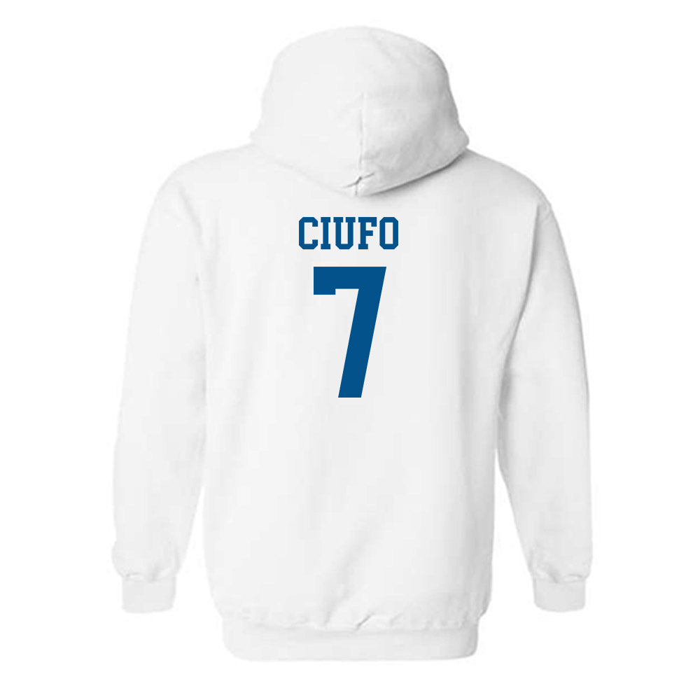 Delaware - NCAA Women's Lacrosse : Julia Ciufo - Classic Shersey Hooded Sweatshirt-1