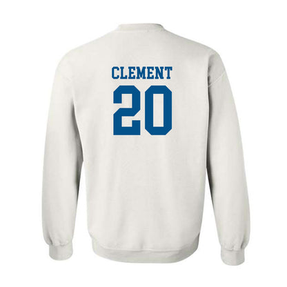 Delaware - NCAA Women's Basketball : Claudia Clement - Classic Shersey Crewneck Sweatshirt-1