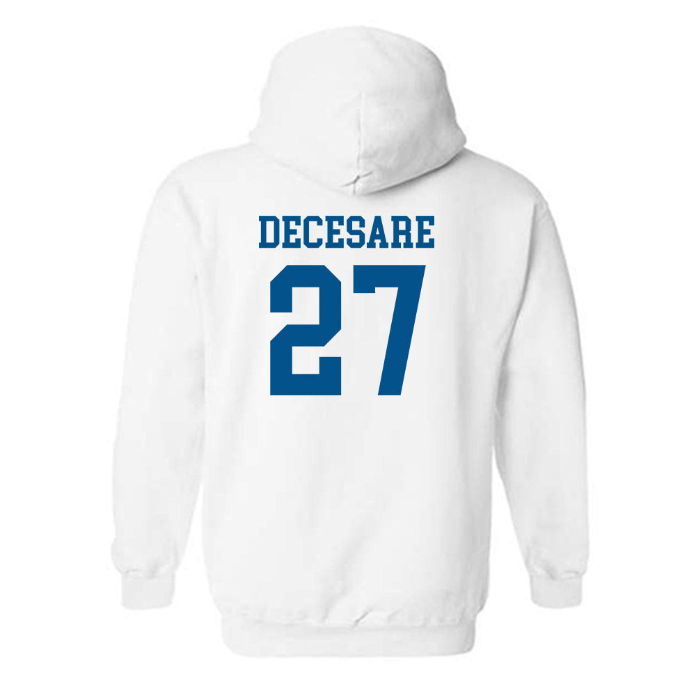 Delaware - NCAA Baseball : Anthony DeCesare - Classic Shersey Hooded Sweatshirt-1